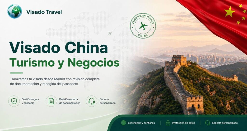 Tramitación de visado para China | Visado Travel Visado China turismo y negocios Madrid — Visado Travel.